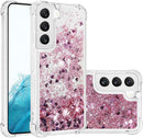 Galaxy S23 Ultra Bling Glitter Liquid Clear Floating Case
