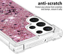 Galaxy S23 Ultra Bling Glitter Liquid Clear Floating Case