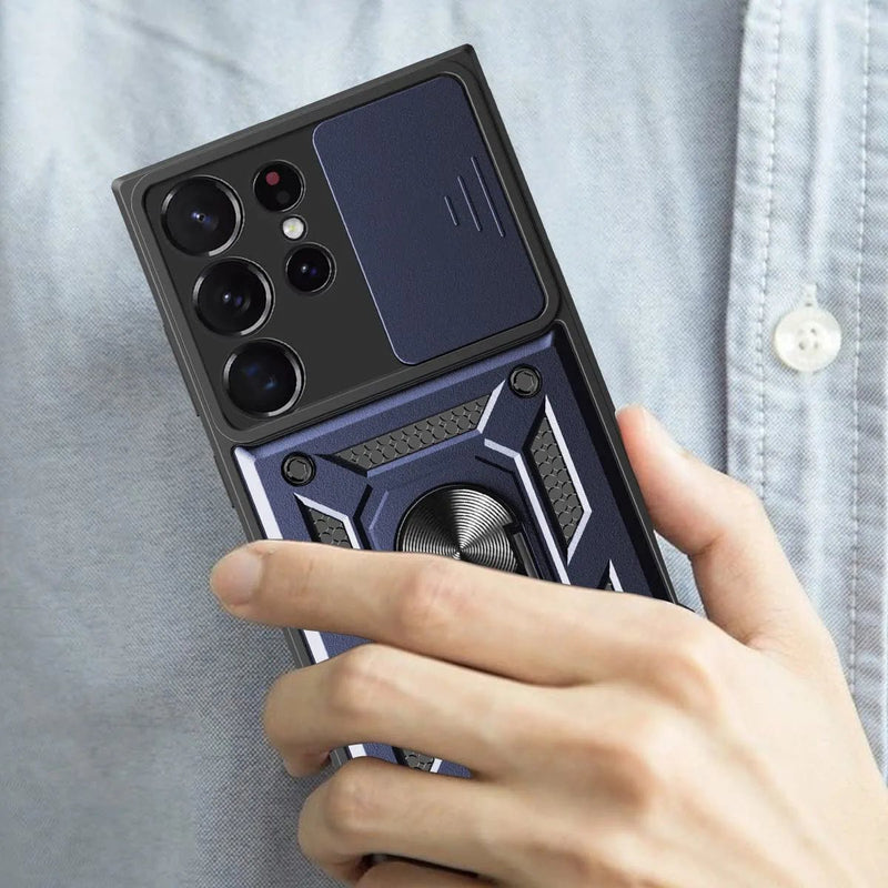 Galaxy S23 Ultra Case 360°Rotatable Kickstand Case - Gorilla Cases