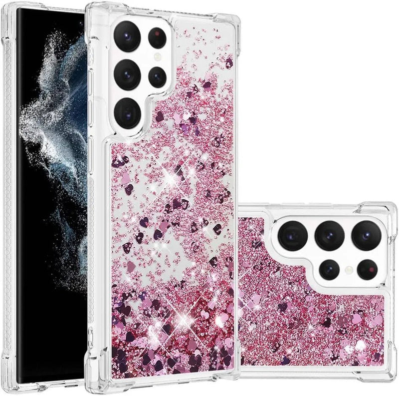 Galaxy S23 Ultra Case Glitter Luxury Cute Case - Gorilla Cases