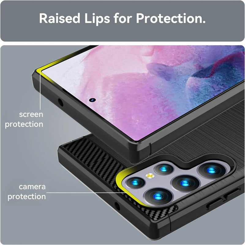 Galaxy S23 Ultra Case Shock Absorption Flexible TPU Case - Gorilla Cases