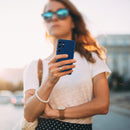 Galaxy S23 Ultra Case Tempered Glass Screen Protector Blue