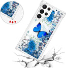 Galaxy S23 Ultra Crystal Bling Quicksand Effect TPU Bumper Case