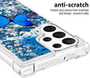 Galaxy S23 Ultra Crystal Bling Quicksand Effect TPU Bumper Case