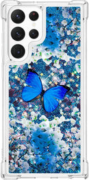 Galaxy S23 Ultra Crystal Bling Quicksand Effect TPU Bumper Case