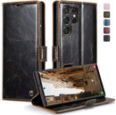 Galaxy S23 Ultra Flip Folio Leather Wallet Case