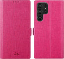 Galaxy S23 Ultra Flip Folio Slim Premium Wallet Case