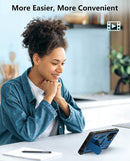 Galaxy S23 Ultra Full - Body Dual Layer Rugged Belt - Clip Kickstand Case