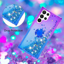 Galaxy S23 Ultra Gradient Quicksand Glitter Bling Case