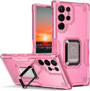 Galaxy S23 Ultra Magnet Adsorption Kickstand Car Case