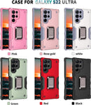 Galaxy S23 Ultra Magnet Adsorption Kickstand Car Case