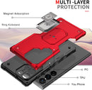 Galaxy S23 Ultra Magnet Adsorption Kickstand Car Case