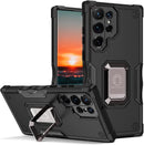 Galaxy S23 Ultra Magnet Adsorption Kickstand Car Case