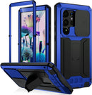 Galaxy S23 Ultra Metal Case with Slide Camera Cover
