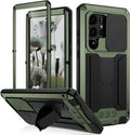 Galaxy S23 Ultra Metal Case with Slide Camera Cover