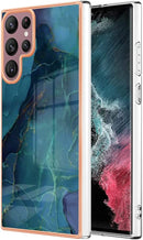 Galaxy S23 Ultra Phone Marble Pattern Slim Womens case