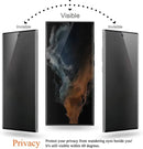 Galaxy S23 Ultra Privacy Screen Protector | Fingerprint Works (2 Pack)