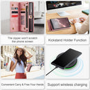 Galaxy S23 Ultra Wallet Detachable Magnetic Card Holder Case