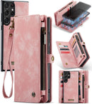 Galaxy S23 Ultra Wallet Detachable Magnetic Card Holder Case