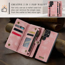 Galaxy S23 Ultra Wallet Detachable Magnetic Card Holder Case