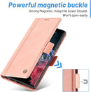 Galaxy S23 Ultra Wallet Leather Credit Card Holder Magnetic Kickstand Case