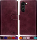 Galaxy S23 Wallet Leather Protective Cover Case