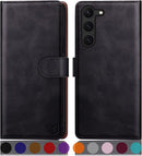 Galaxy S23 Wallet Leather Protective Cover Case