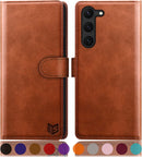 Galaxy S23 Wallet Leather Protective Cover Case