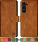 Galaxy S23 Wallet Leather Protective Cover Case