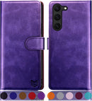 Galaxy S23 Wallet Leather Protective Cover Case