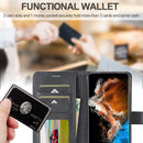 Galaxy S23 Wallet Magnetic Flip Folio Leather Case