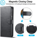 Galaxy S23 Wallet Magnetic Flip Folio Leather Case