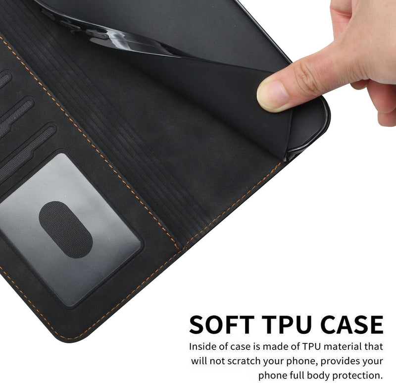 Galaxy S23 Wallet Premium Leather Flip Case - Gorilla Cases