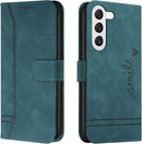 Galaxy S23 Wallet Premium Leather Flip Case