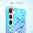 Galaxy S23 Womens Cute Glitter Quicksand Case