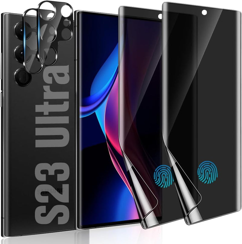 Galaxy S24 Privacy Tempered Glass Screen Protector - Gorilla Cases