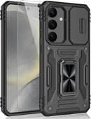 Galaxy S24 Shockproof Sliding Camera Ring Case