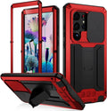 Galaxy S24 Ultra Metal Case with Slide Camera Cover