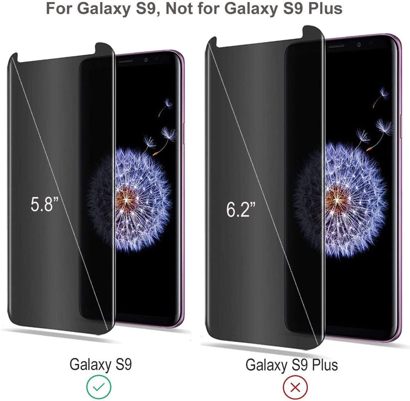 Galaxy S9 Privacy Tempered Glass | S9 Anti-Spy Privacy Screen Protector - Gorilla Cases