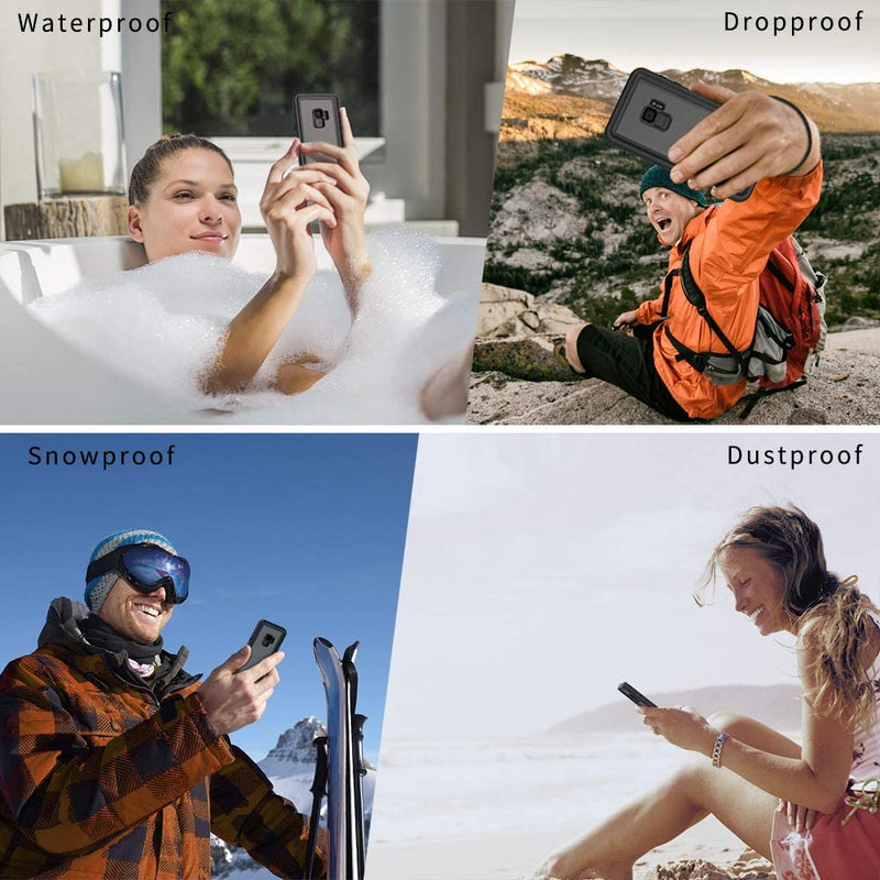 Galaxy S9 Waterproof Case | IP68 Galaxy S9 Waterproof Dustproof Shockproof Case - GorillaCaseStore
