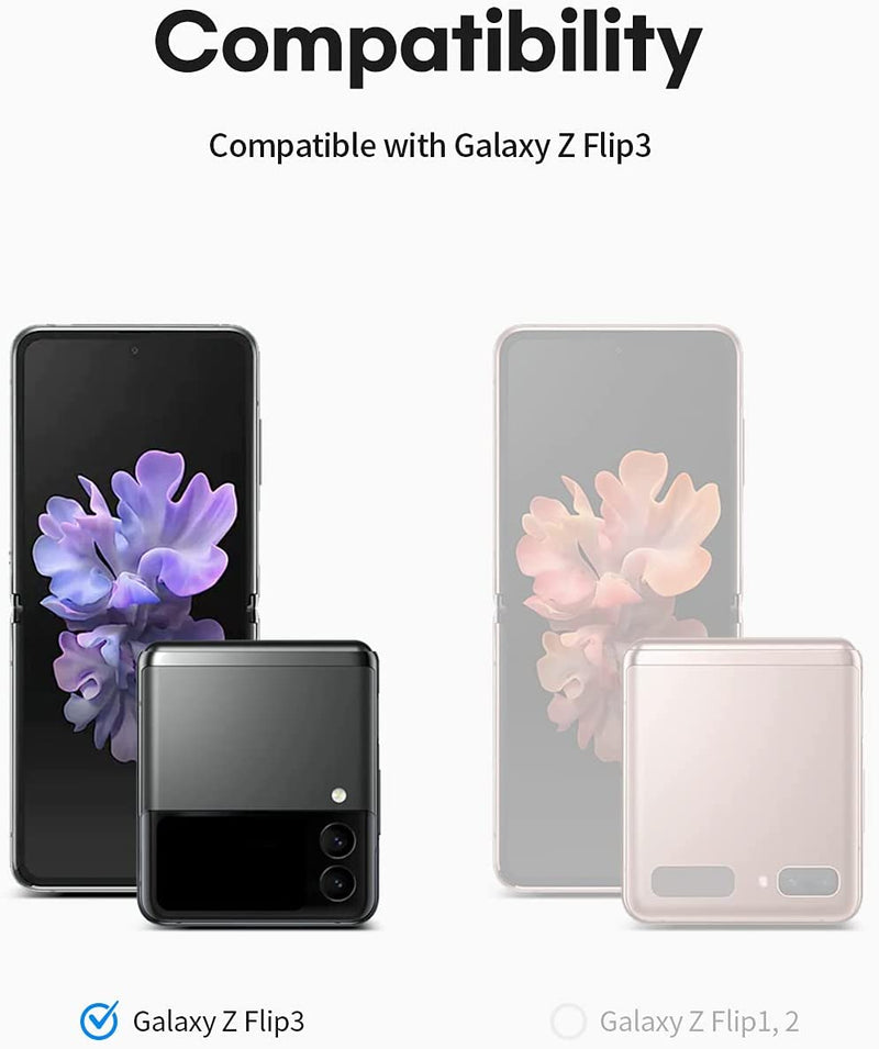 Galaxy Z Flip 3 Detachable Card Holder Leather Case - Gorilla Cases