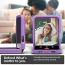 Galaxy Z Flip 4 Case Drop Protection Bumper Cover Flip Phone Case Purple