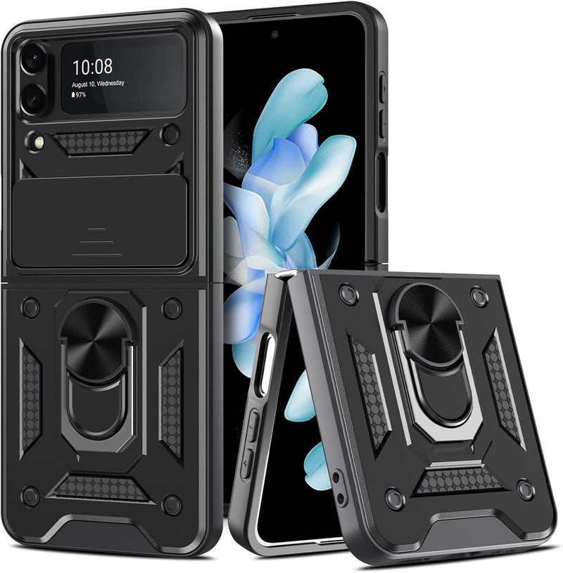 Galaxy Z Flip 4 Case Slide Camera Cover, Z Flip 4 5G Case Phone Cover - Gorilla Cases
