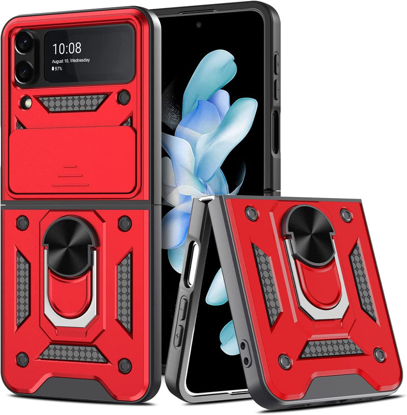 Galaxy Z Flip 4 Case Slide Camera Cover, Z Flip 4 5G Case Phone Cover - Gorilla Cases
