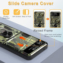 Galaxy Z Flip 4 Case Slide Camera Cover, Z Flip 4 5G Case Phone Cover