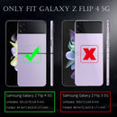 Galaxy Z Flip 4 Case Slide Camera Cover, Z Flip 4 5G Case Phone Cover