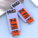 Galaxy Z Flip 4 Phone Case Silicone Protective Cover - Purple