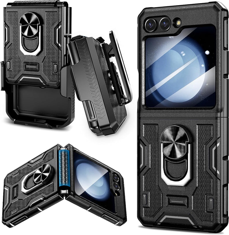 Galaxy Z Flip 5 Case with Hinge Protection Military Grade Shockproof Case - Gorilla Cases