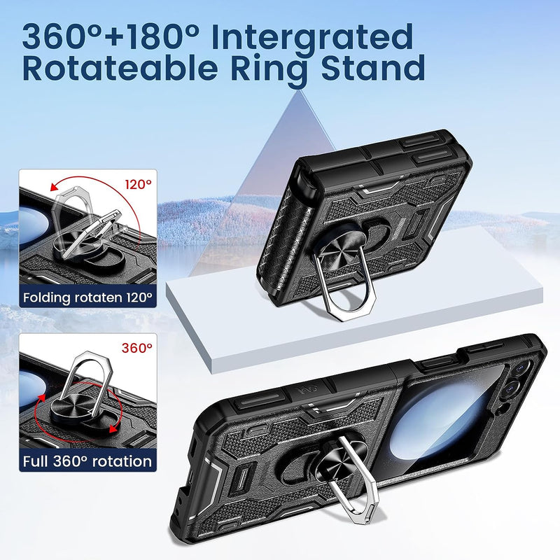Galaxy Z Flip 5 Hinge Protection Military Grade Shockproof Case - Gorilla Cases