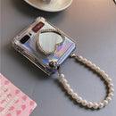 Galaxy Z Flip Phone Stand & Lanyards, Phone Cover Samsung Galaxy Case